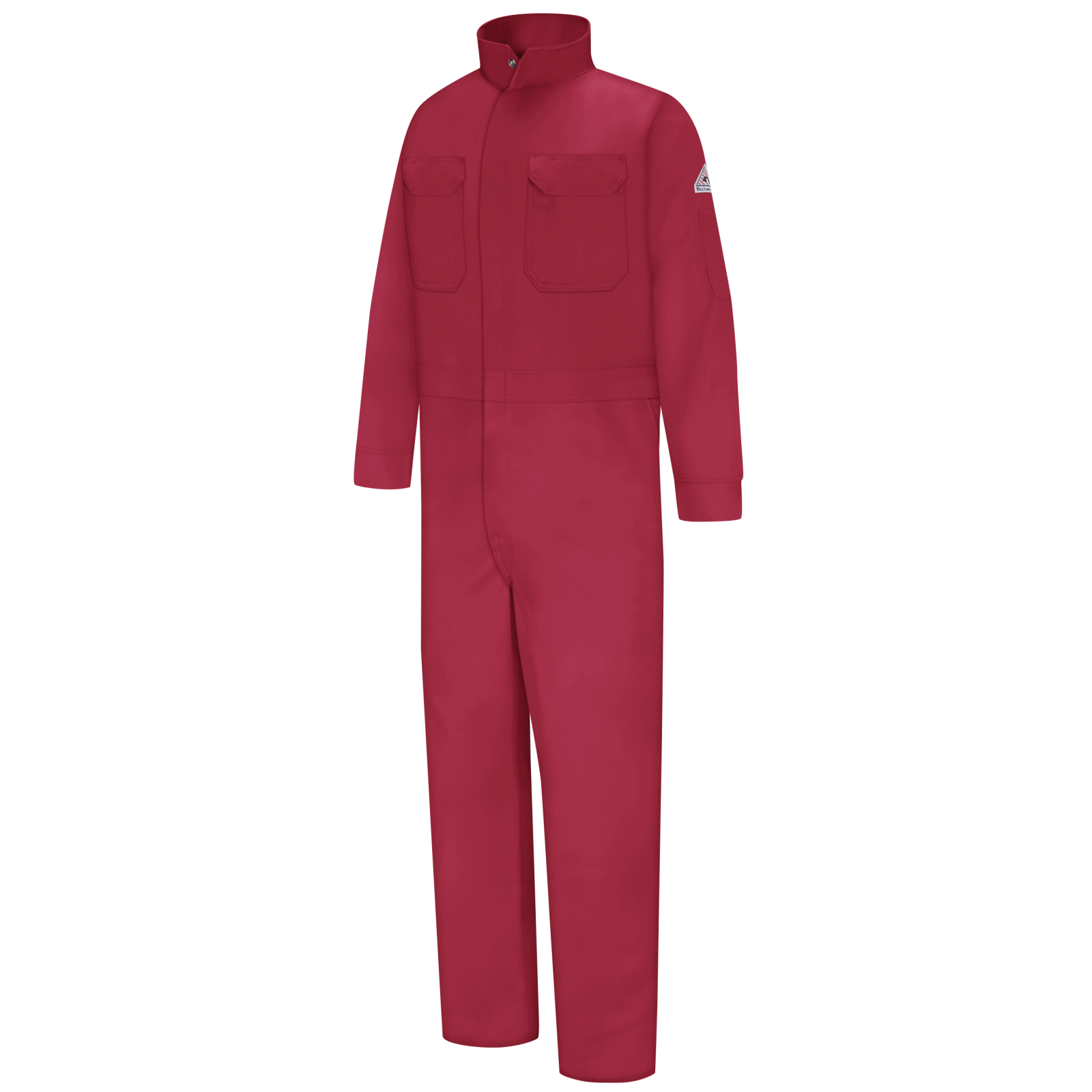 Bulwark FR Men's CEB2 Midweight Excel Coverall - CAT 2, FR/AR Protection, Nomex Taped Zipper, Elastic Waist, Comfortable | Sizes: 38-54