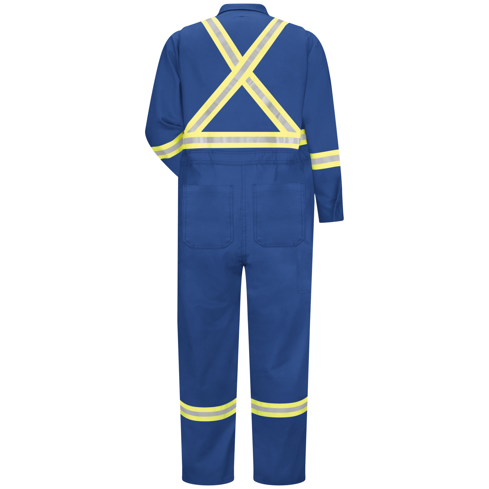 Bulwark FR Men's CMBC Lightweight CoolTouch Coverall - CAT 2, Flame Resistant, Reflective Trim, Breathable, High Visibility, Comfortable | Sizes 38-58