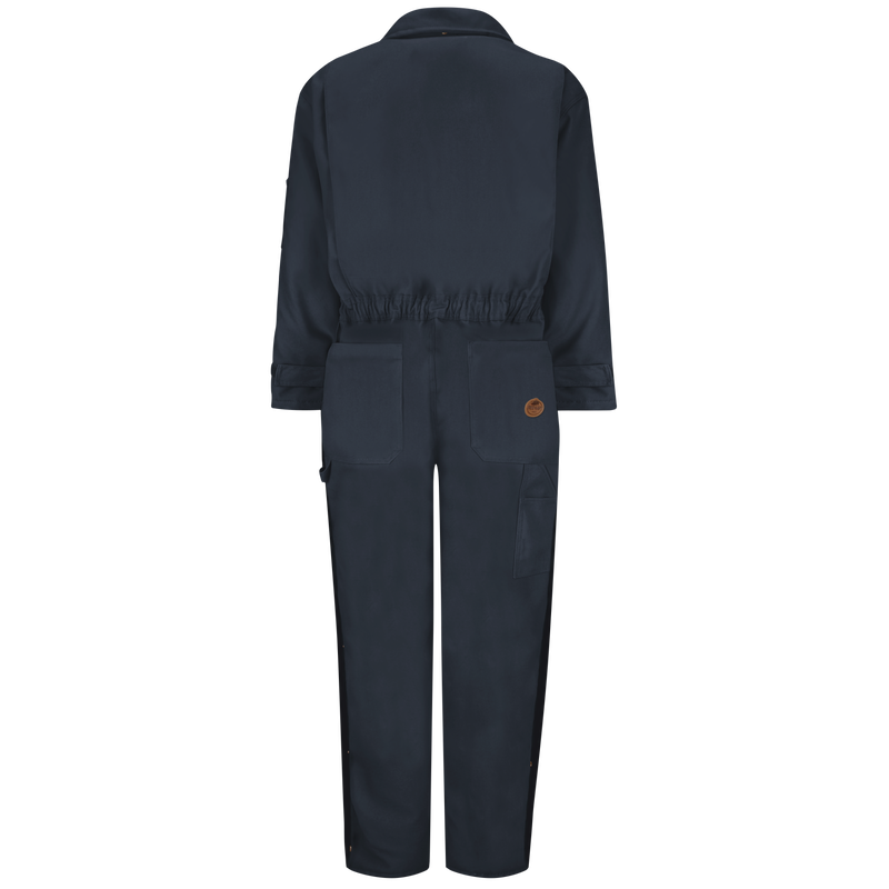 Red Kap Men's CD32 Insulated Coverall with Durable Blended Duck Fabric, Snap-Closure Storm Flap, Ample Pockets, and Warm Quilted Liner | Sizes S-5XL