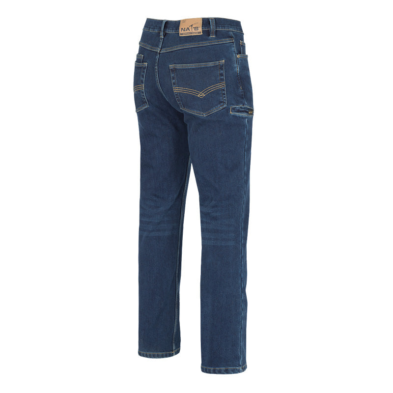 Nats Men's Fleece Lined Jeans Sizes 28-42