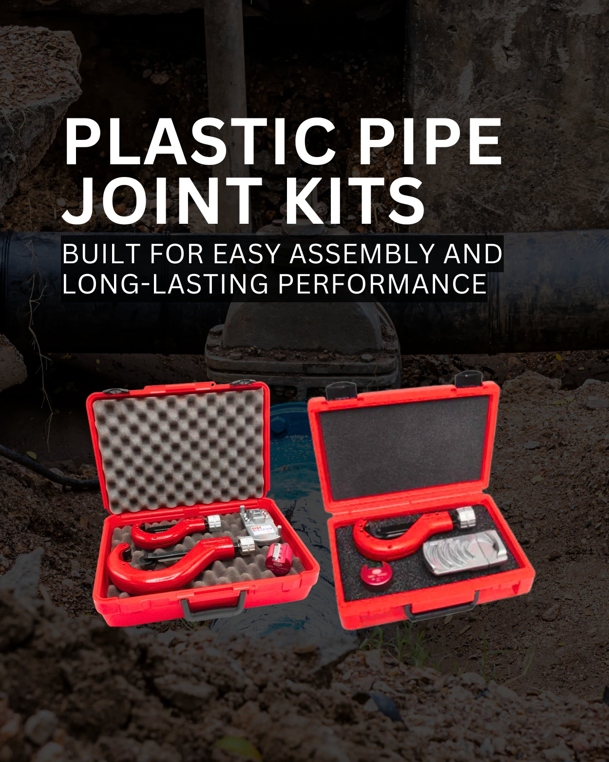 Plastic Pipe Joint Kits Banner
