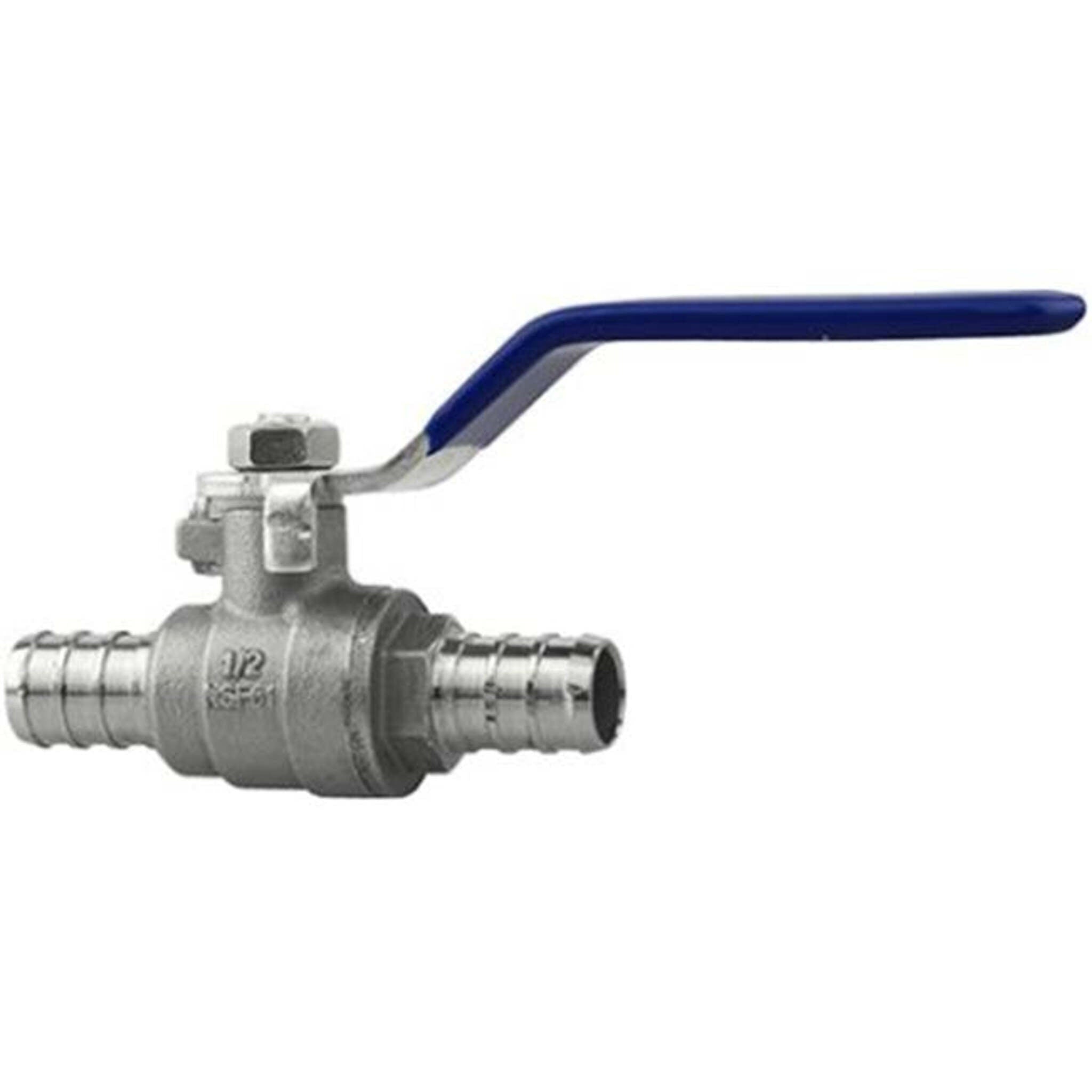 PEX-B Crimp-Compatible Stainless Steel Shut-Off Valves for Residential and Hydronic Systems
