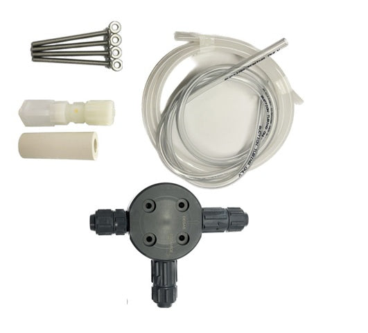 Pulsafeeder Degassing Head Conversion Kit – Solve Vapor Lock in PULSAtron Pumps up to 30 GPD & 150 PSI | Self-Priming Chlorine Feed Upgrade with Tubing