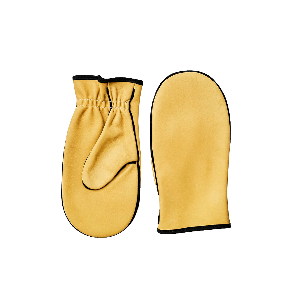 Tough Unlined Cowhide Chopper Mitts For Layering or Warmer Work
