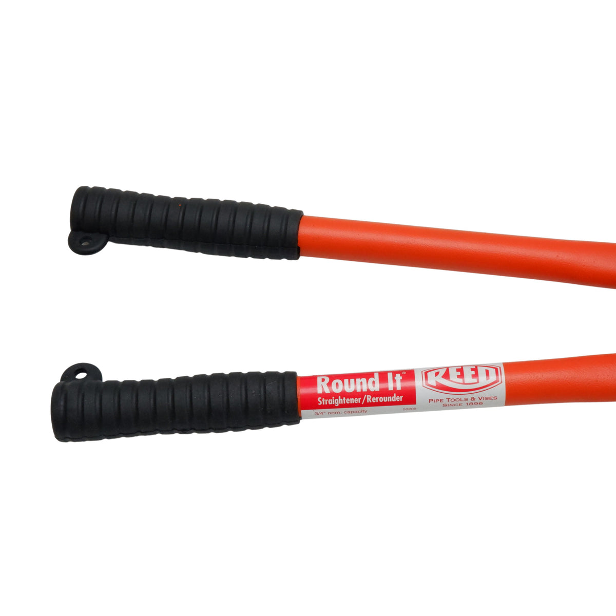 Type K Copper Tubing Straightener with Dual-Size Jaws
