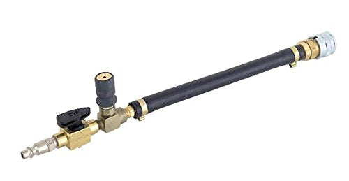 Power Team® 350207 Shut-Off Hose Assembly With Shut-Off Valve and Pressure Relief Valve, For Use With IJ Series 13 to 74 ton Inflatable Air Jack