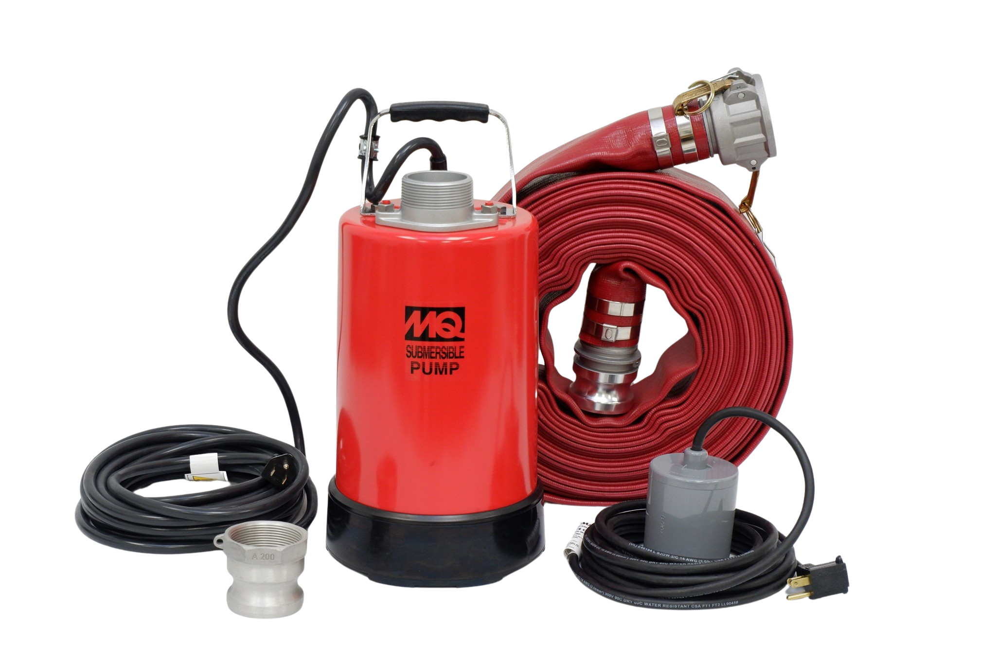 Multiquip ST2038P 2" Puddle Sucker Submersible Dewatering Pump – 1 HP, 60 GPM, 115V