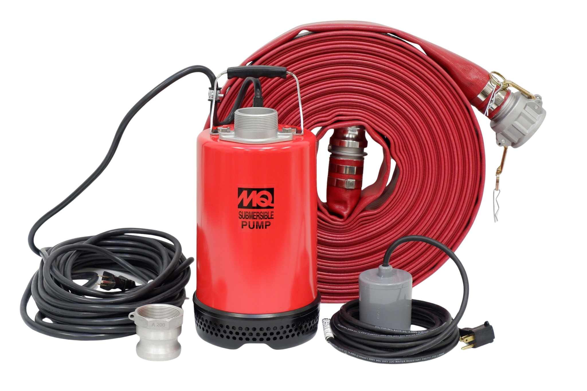 Submersible Dewatering Pump – 1 HP, 87 GPM, 115V