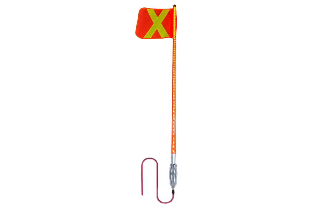 NightRider Safety Whip with Internally Lit Pole