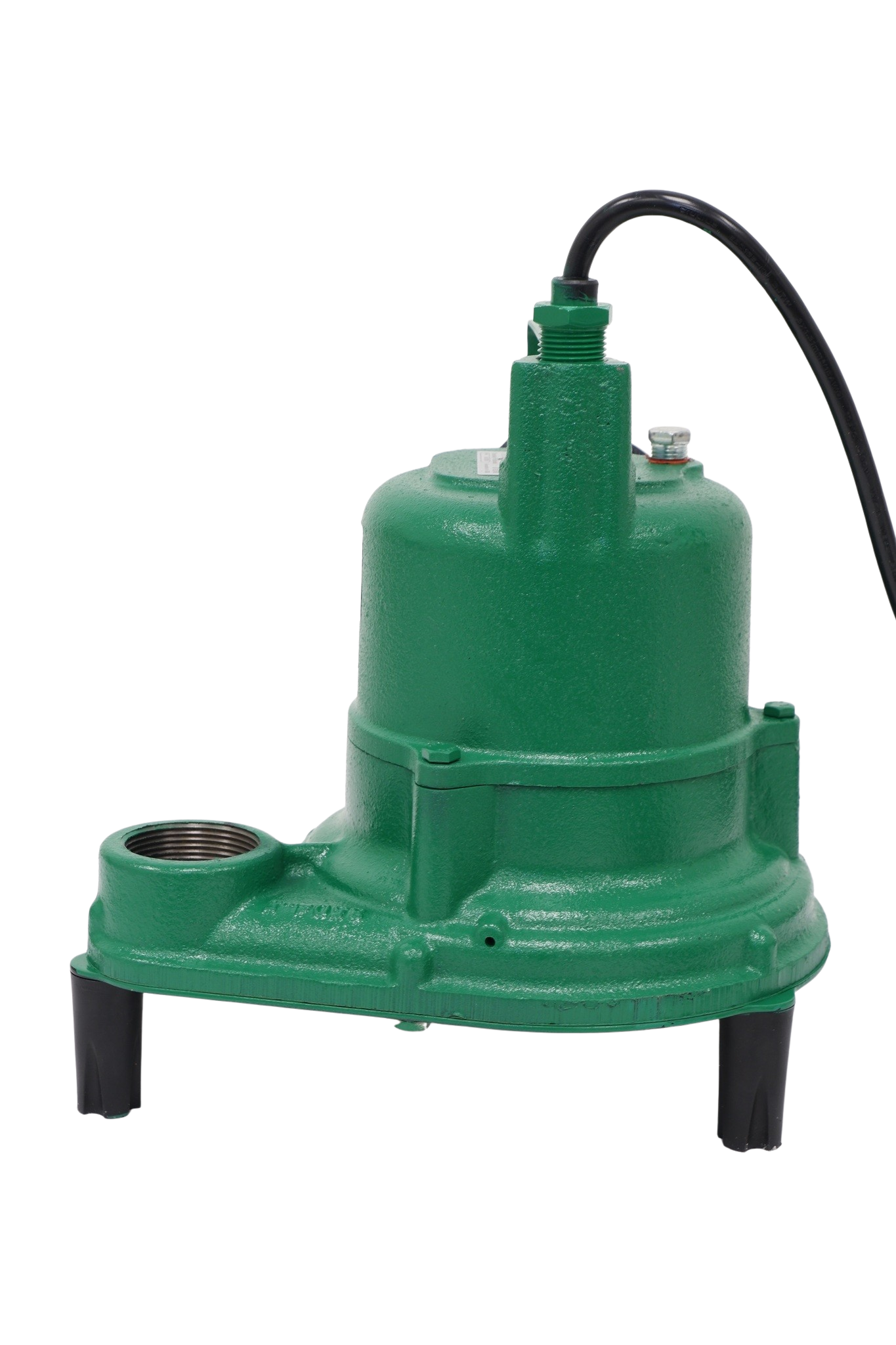 Hydromatic SHEF40A1 20-01 Cast Iron Effluent Pump - 4/10 HP | Thermal Overload Protection | Wide-Angle Piggyback Float Switch | For Septic Systems