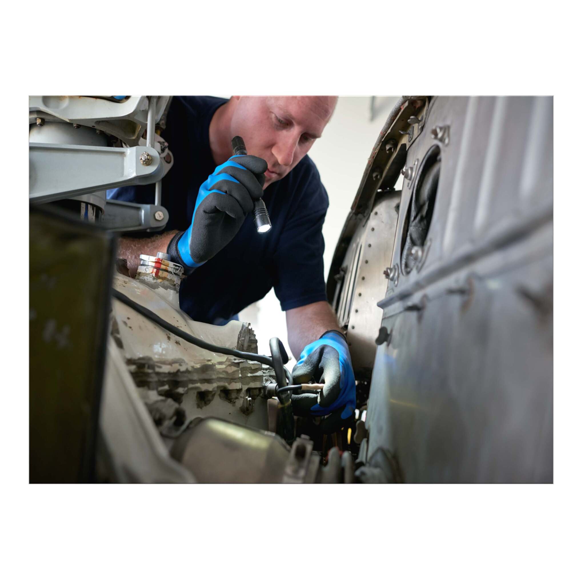 Waterproof Latex Foam Work Gloves 