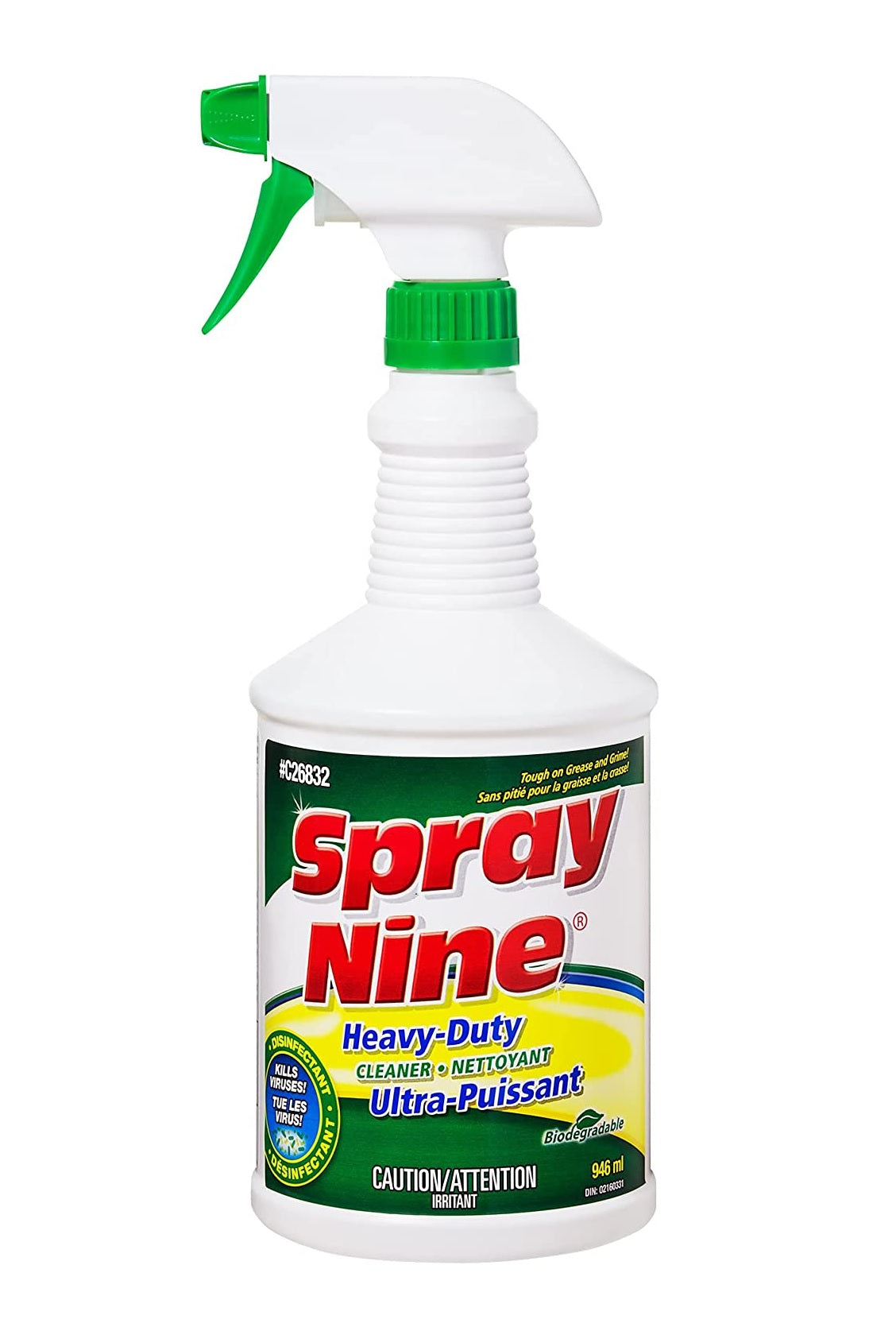 Spray Nine Heavy Duty Disinfectant Cleaner - 946 ml - Case of 12
