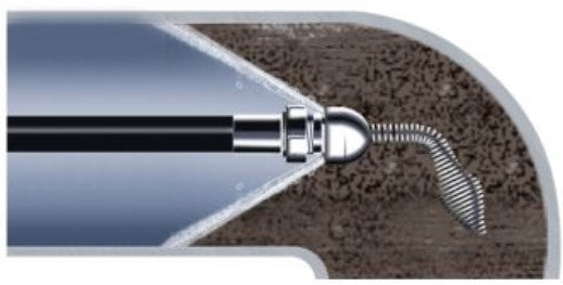 General Pipe Cleaners 1/8" Jetter Nozzle Set – 4-Piece Drain Cleaning Nozzles for JM-1000, JM-1450, JM-2900, JM-3055 Jetters | FNPT Threads