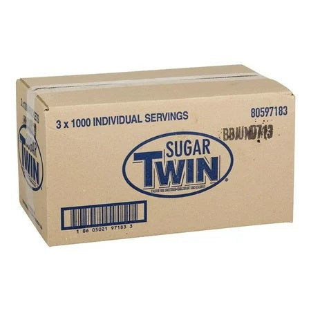 Sugar Twin Original Sugar Substitute Sweetener - Case of 3000 Packets