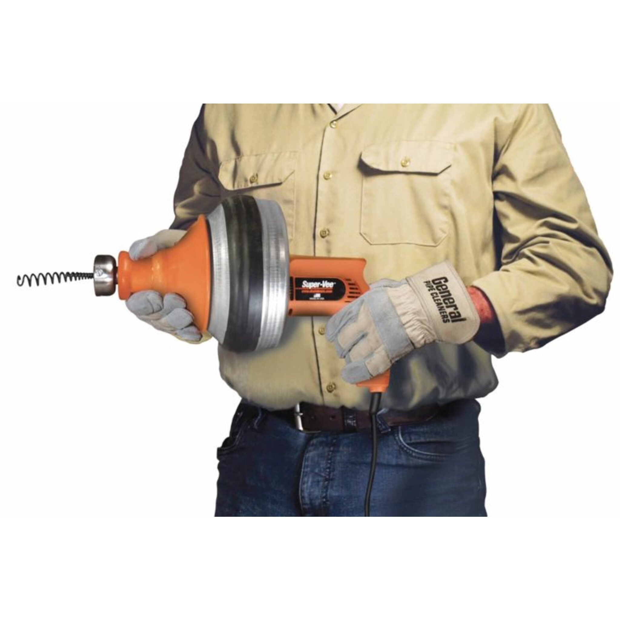 The SV-A-WC Super-Vee from General Pipe Cleaners