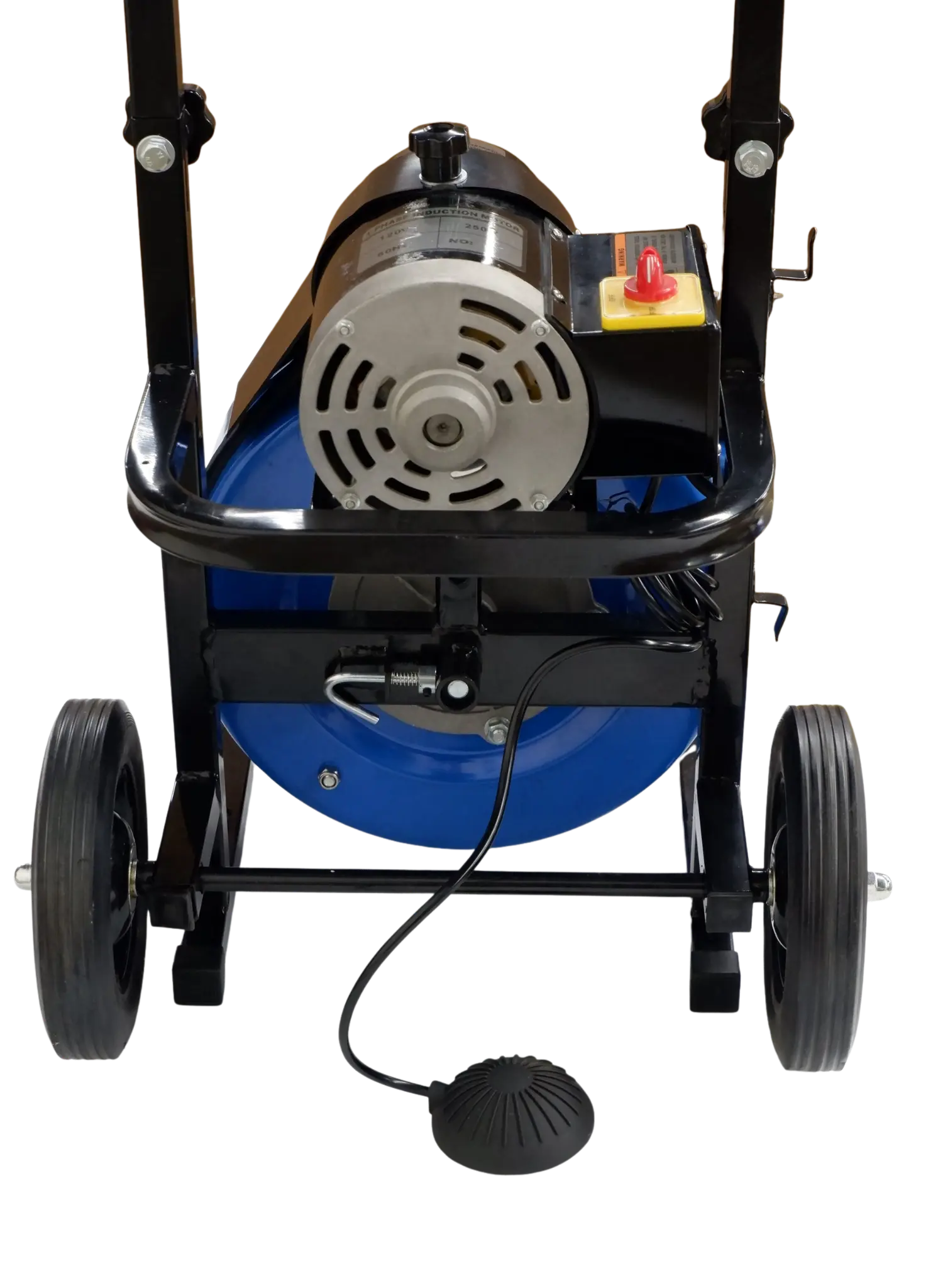 ToolTech Autofeed Electric Drum Auger Drain Cleaner – 1400 RPM Motor