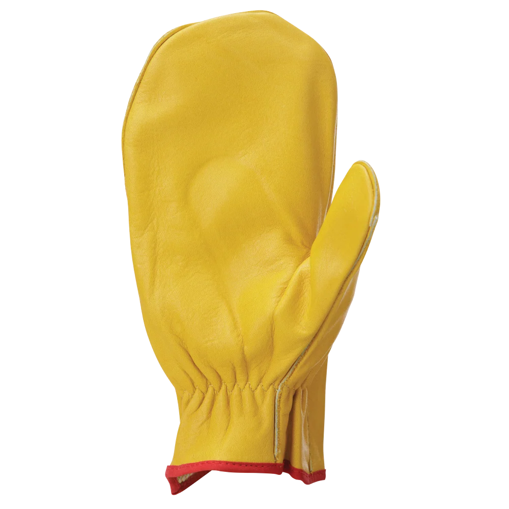 Tough Duck G343 unlined leather chopper mitt palm view