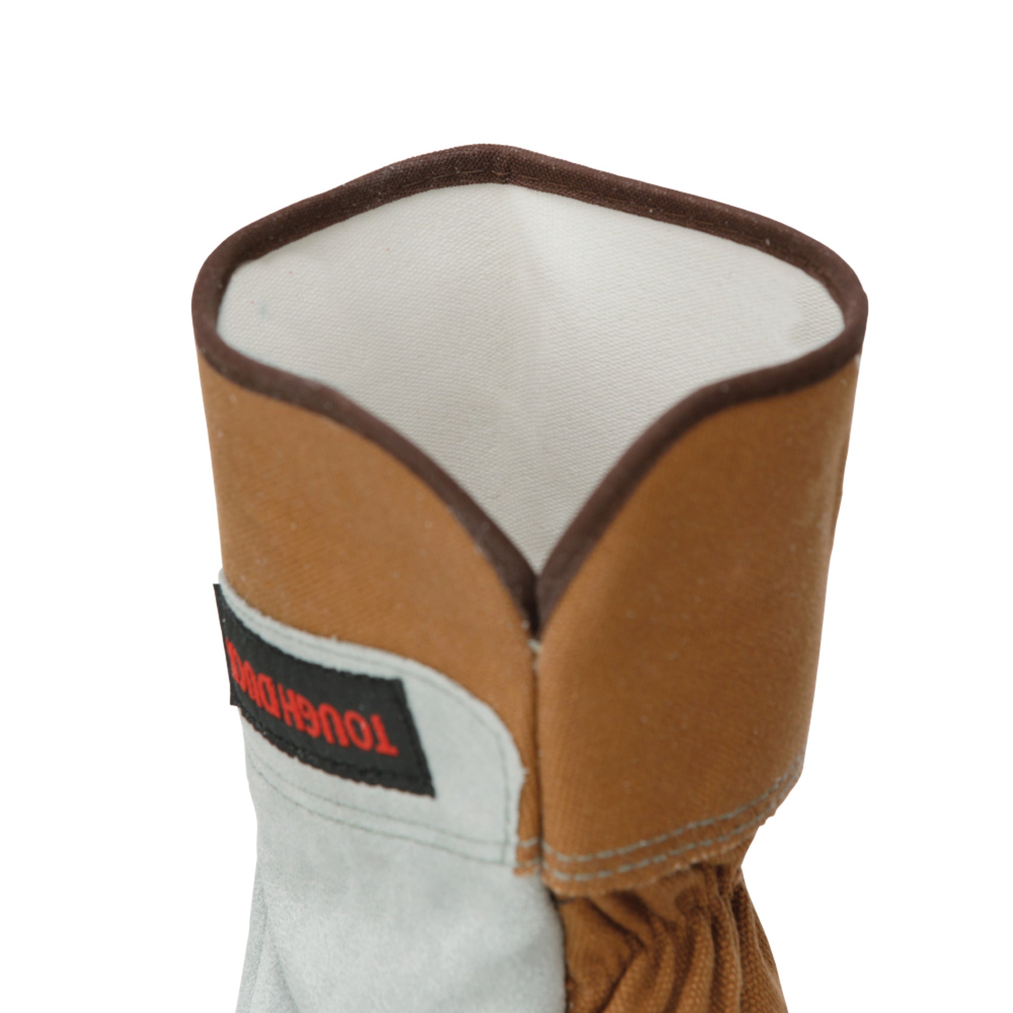 Lightweight Flexible Leather Work Gloves For Warm Weather With Split Leather Grip And Full Dexterity
