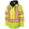 Tough Duck SJ51 hooded safety jac-shirt front view in fluorescent green