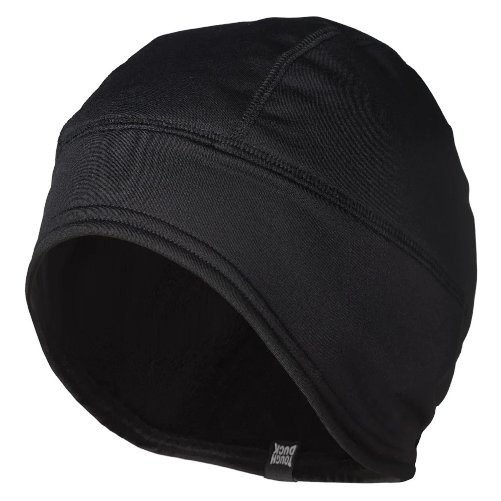 Back view of Tough Duck WA55 black hard hat liner