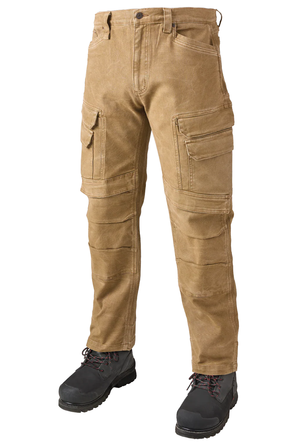 Tough Duck WP15 washed duck cargo pant front view