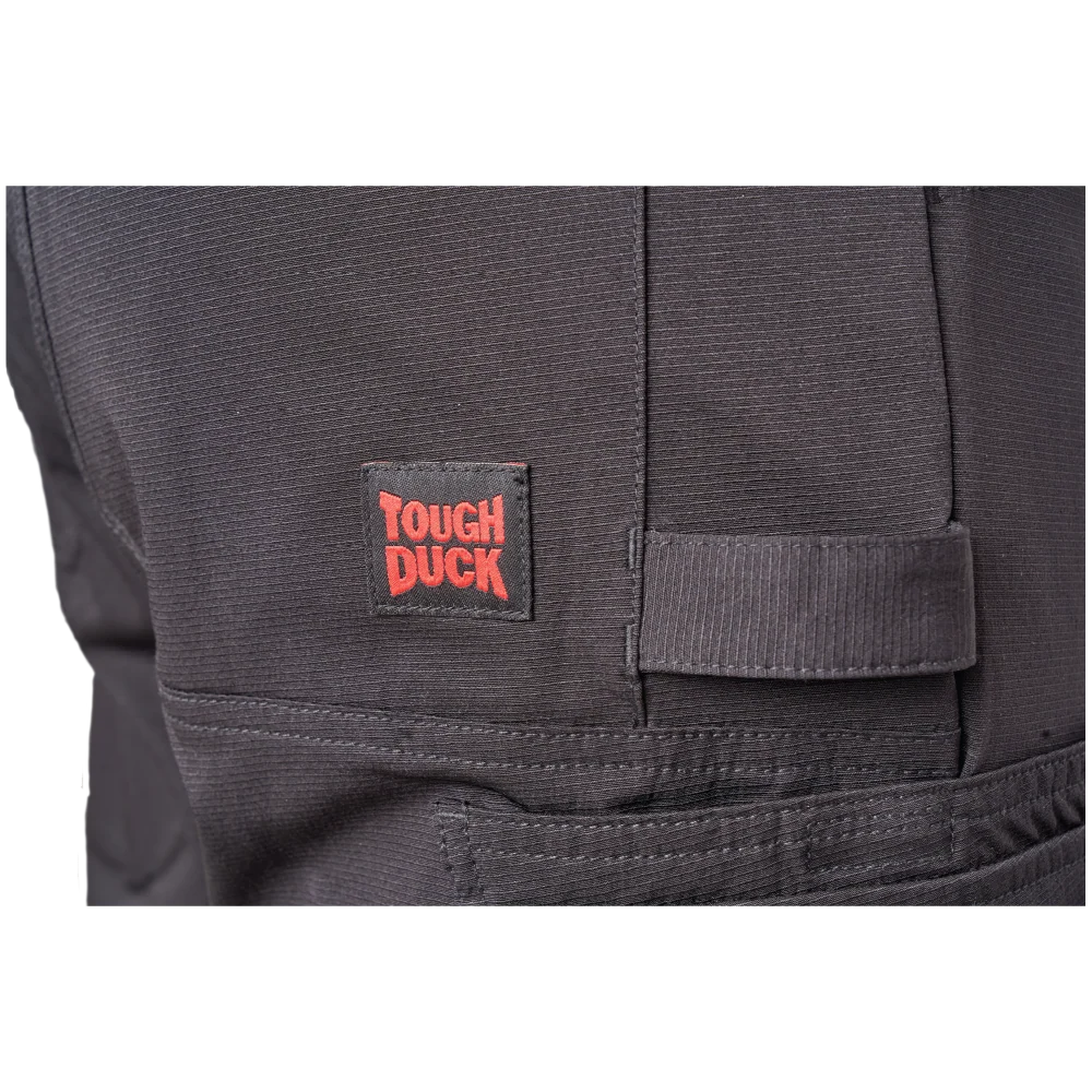 Tough Duck WP16 cargo pant logo and pocket detail