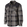 Tough Duck WS25 hybrid quilted flannel shirt front view in stone plaid