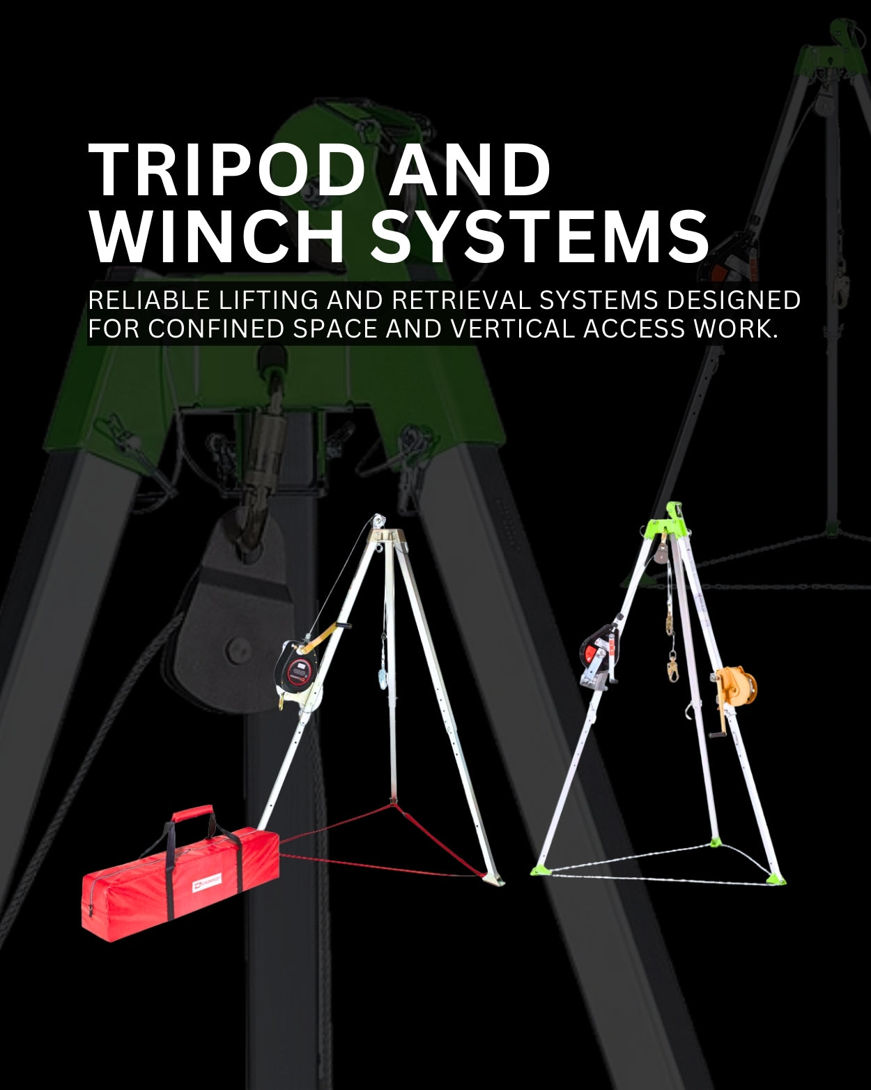 Tripod and Winch Systems Banner