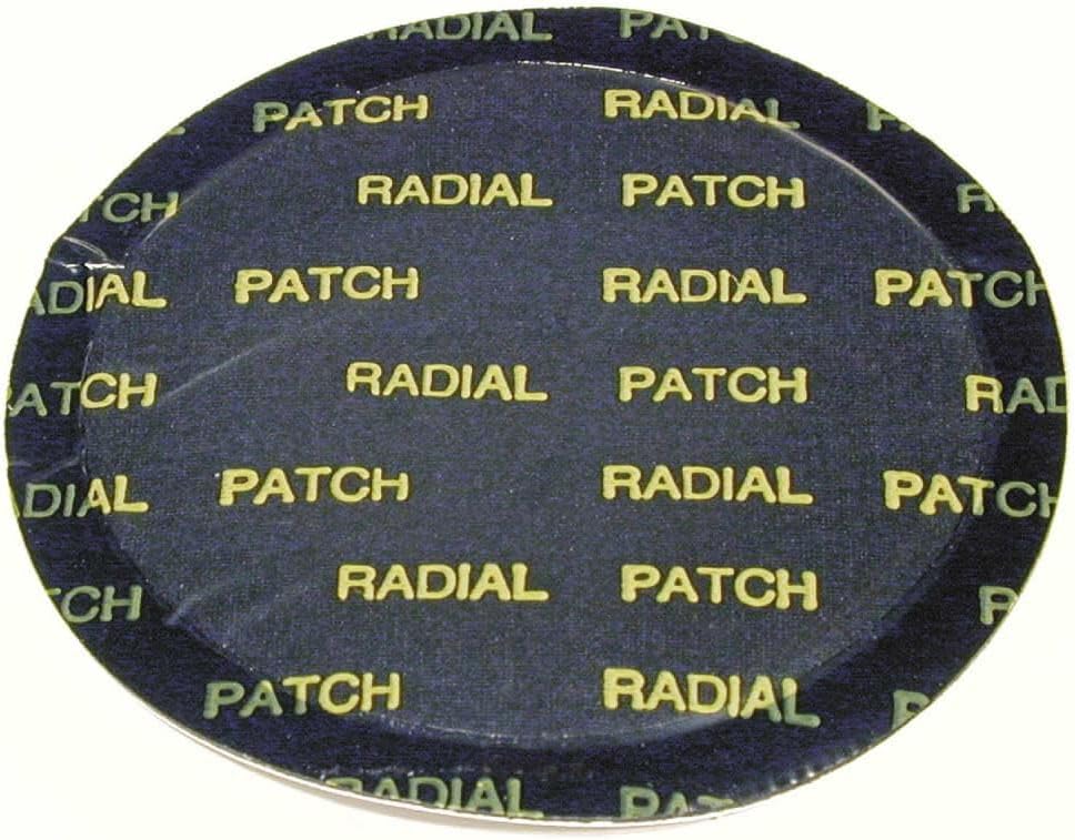 Tru-Flate Round Radial Tire Patches | Safe, Reliable Puncture Repair for Radial Tire | Professional-Grade Adhesion | For Long-Lasting Tire Performance