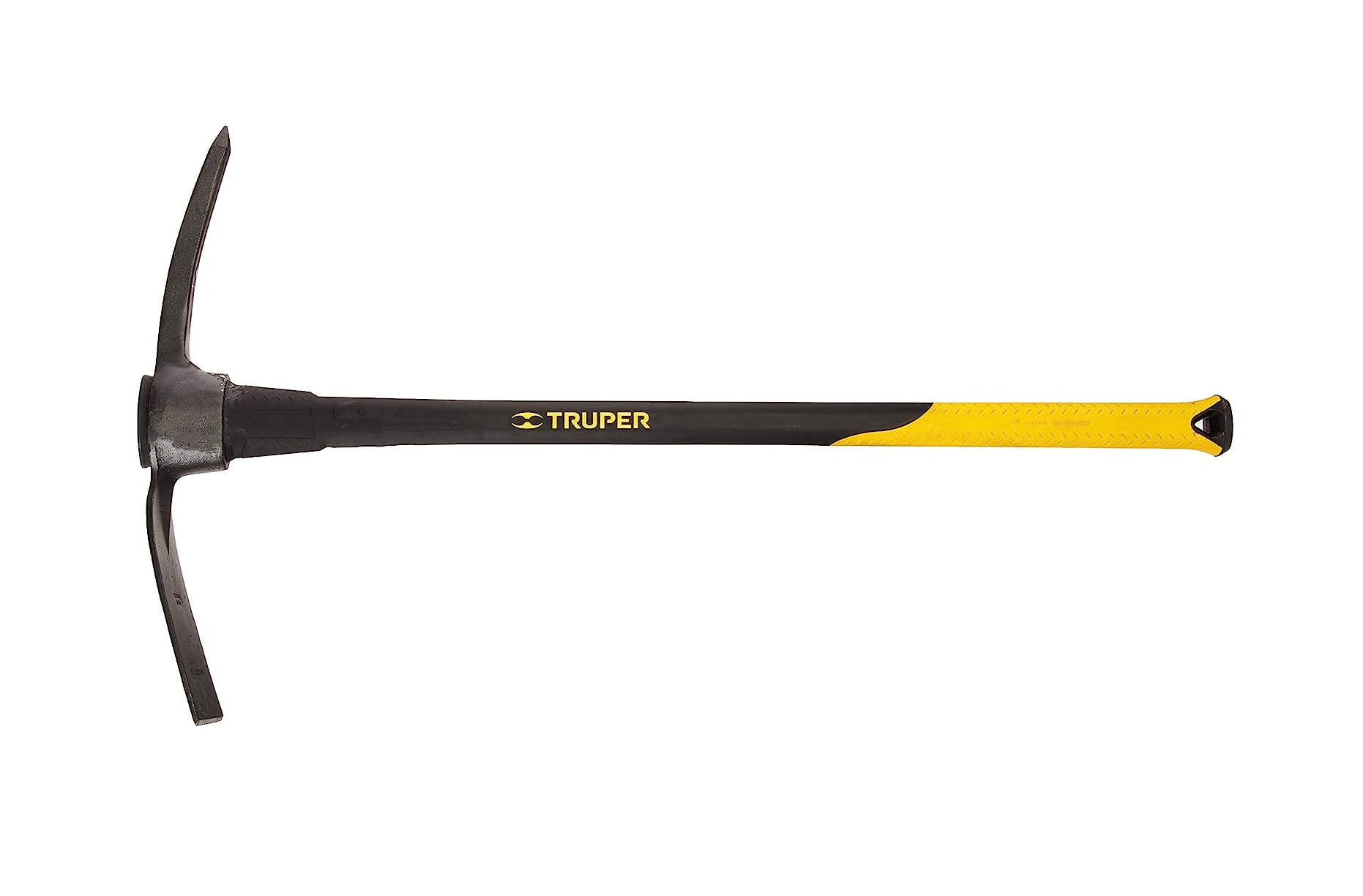 Truper Pro Grade 5 Lb Pick Mattock with 36-Inch Ergo Fiberglass Handle