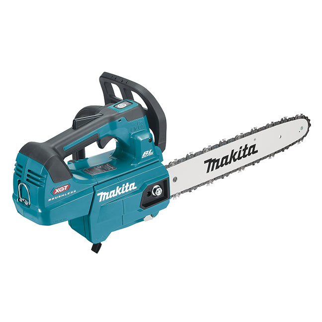 Makita 40Vmax XGT Brushless 14" Top Handle Chainsaw w/ Battery & Charger - 4.0Ah Kit, Variable Speed, Chain Brake, Oil Adjustment, Compact & Light