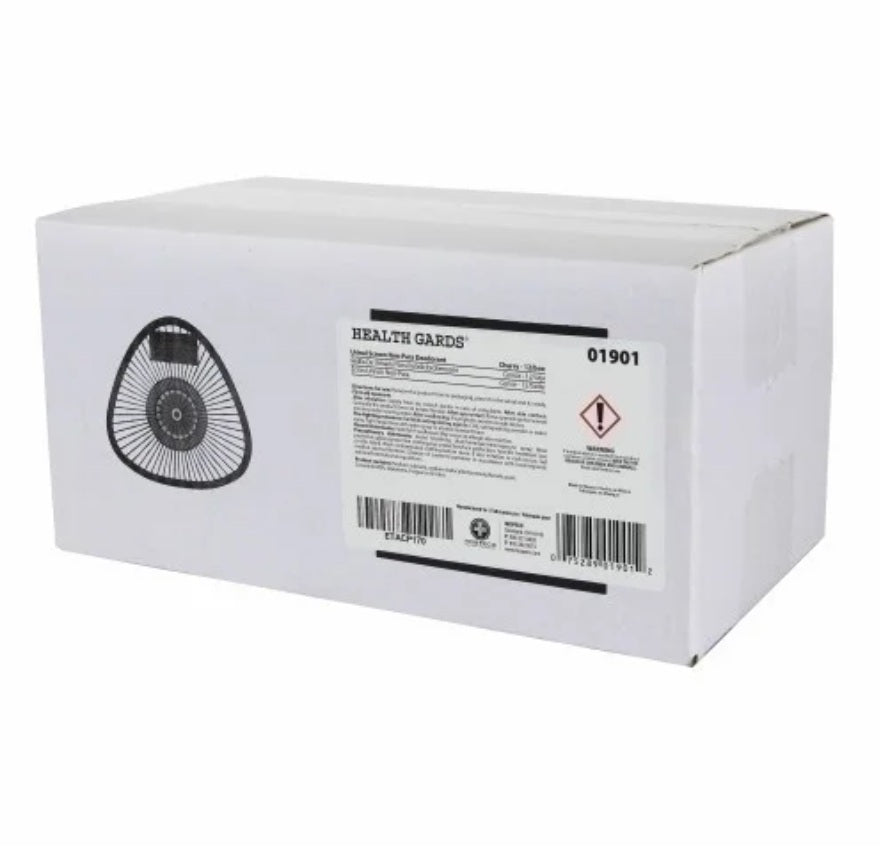 Health Gards® Urinal Screens with Non-Para Block – Cherry Scent, Enzyme Deodorizing, 30-Day Odor Control, Case of 12
