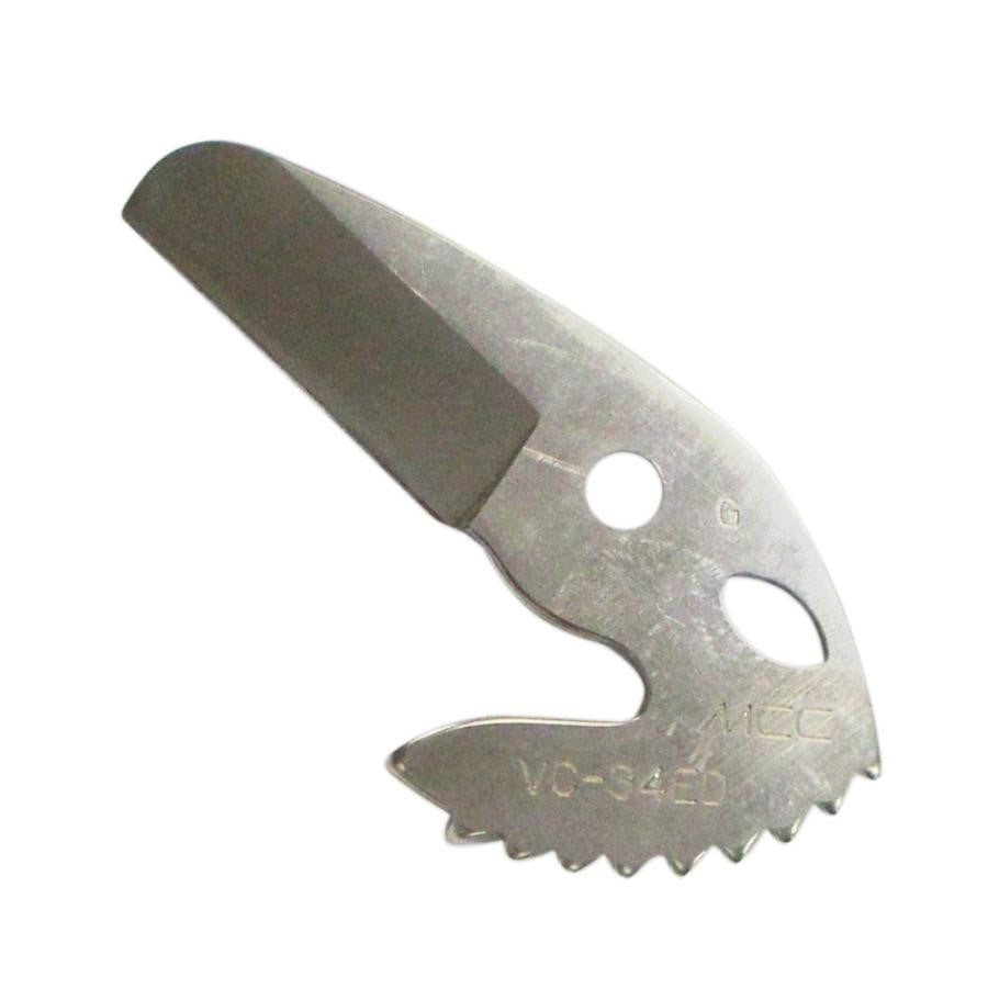 MCC 1-1/3" Ratcheting PVC Pipe Cutter | Lightweight Alloy Body with V-Groove Jaw for Clean Cutting of PVC, Conduit, and Polyethylene Gas Pipe