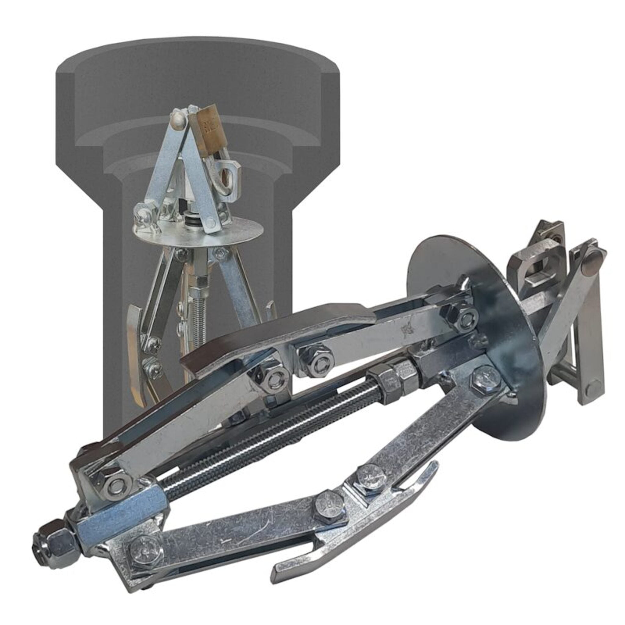 Padlockable Underground Valve Protector