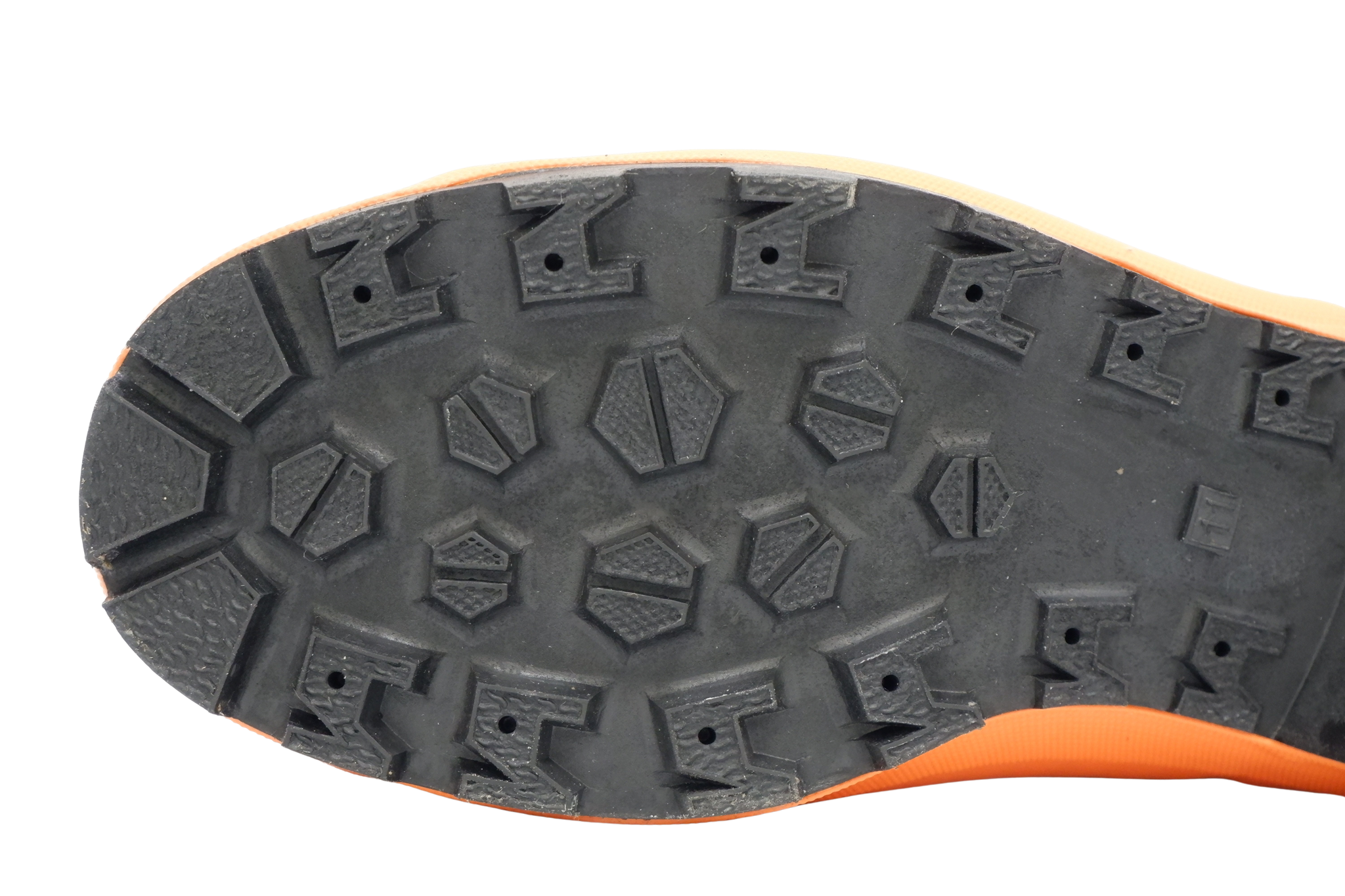 Steel Toe Forestry Boots with Chemical-Resistant NBR Lug Sole and Ice Stud Compatibility, Sizes 9 to 13