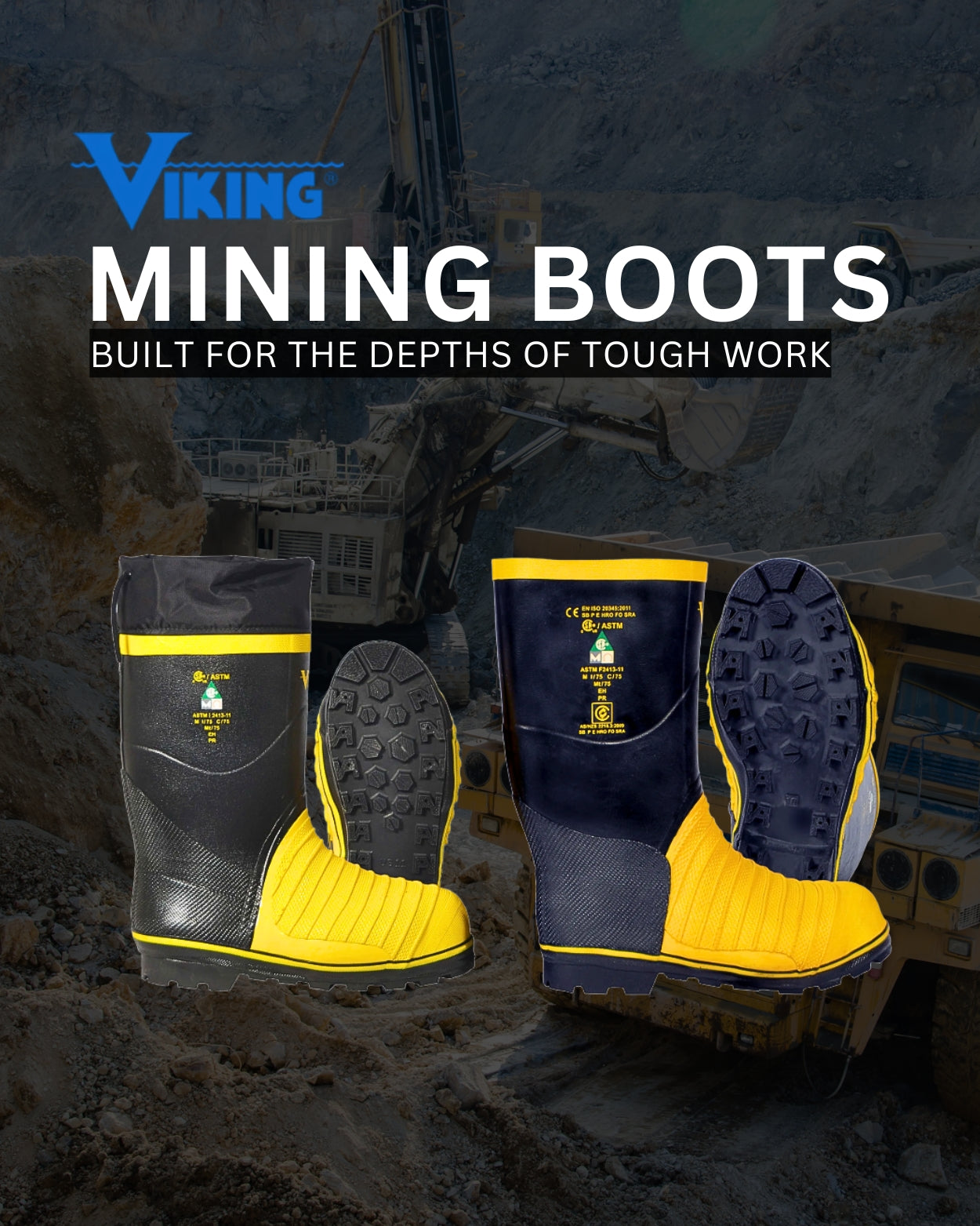 Viking - Mining Boots Banner