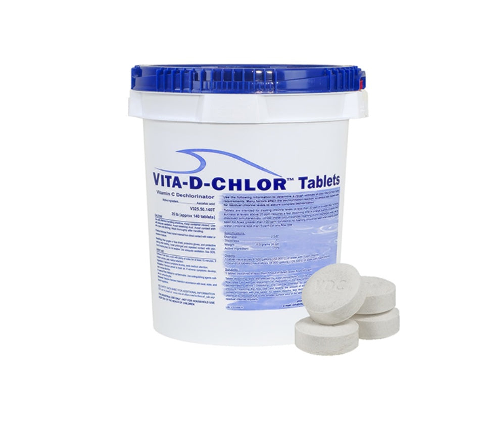 Vita-D-Chlor Dechlorination Tablets 