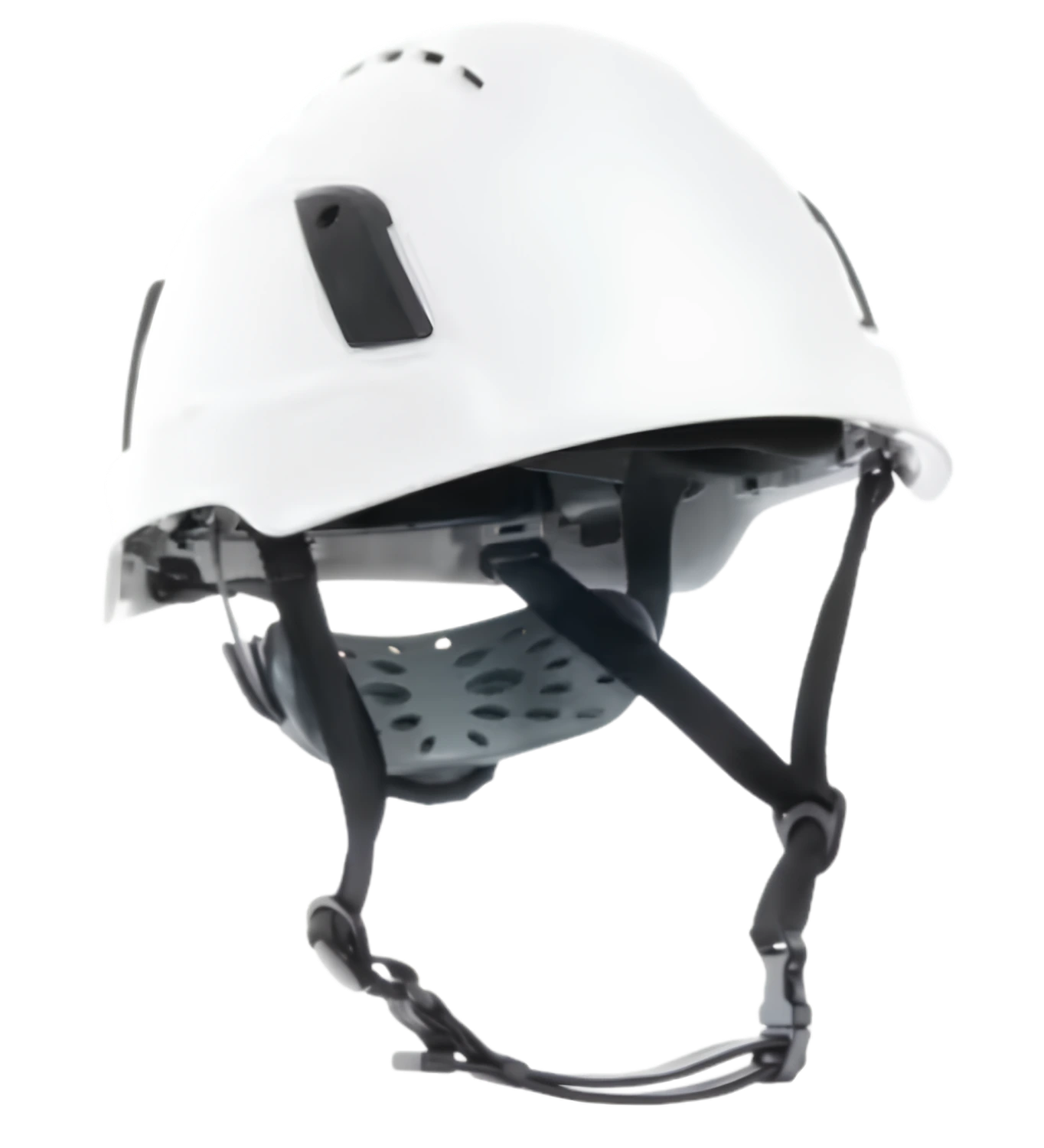 Micro-Brim Shell With Headlamp Clips and a Four-Point Chin Strap on a Vented Class C Platform | Jackson Safety