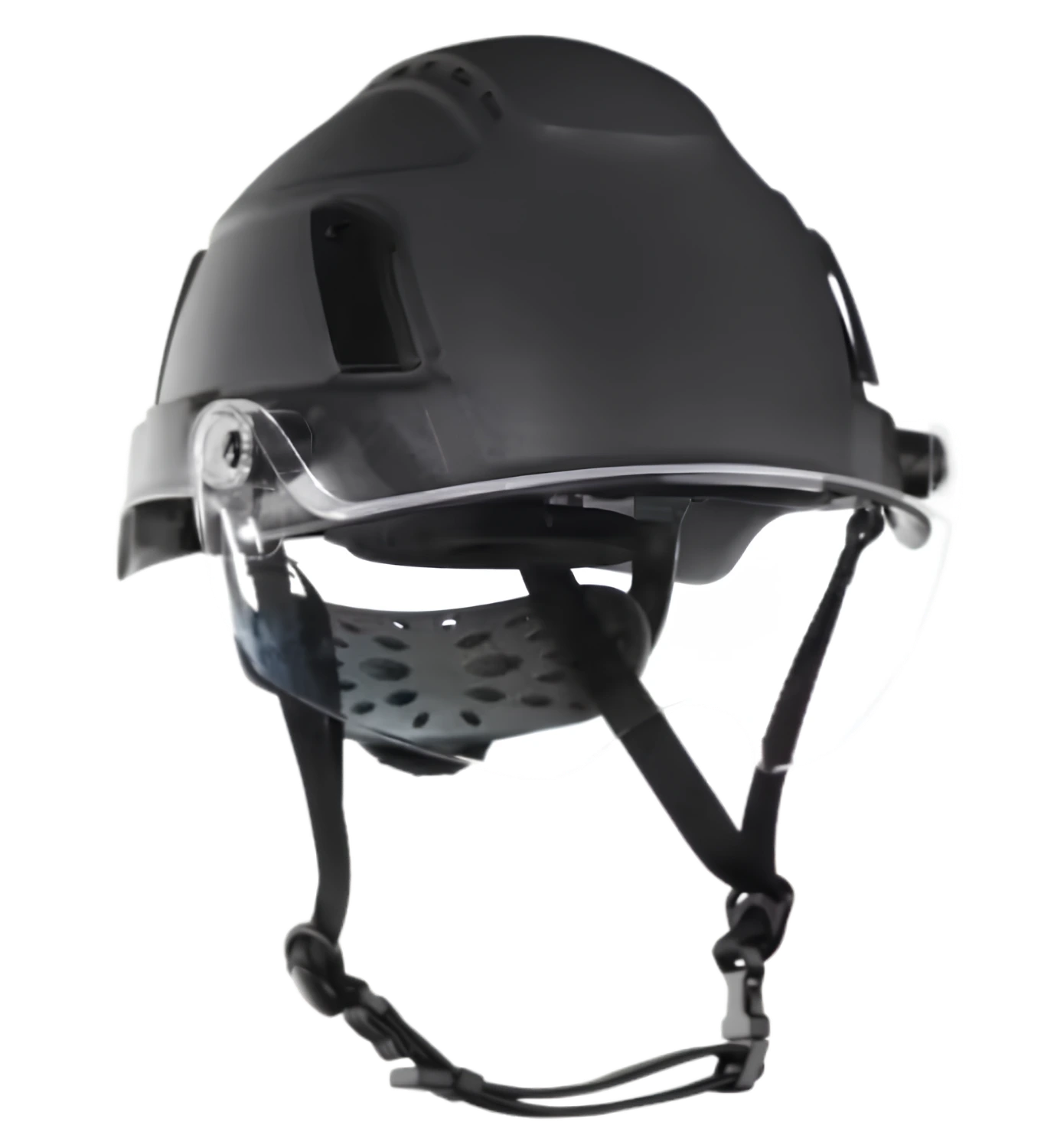 Wrap-Around Polycarbonate Visor Rated ANSI Z87.1+ High Impact on a Vented Class C Shell | Jackson Safety