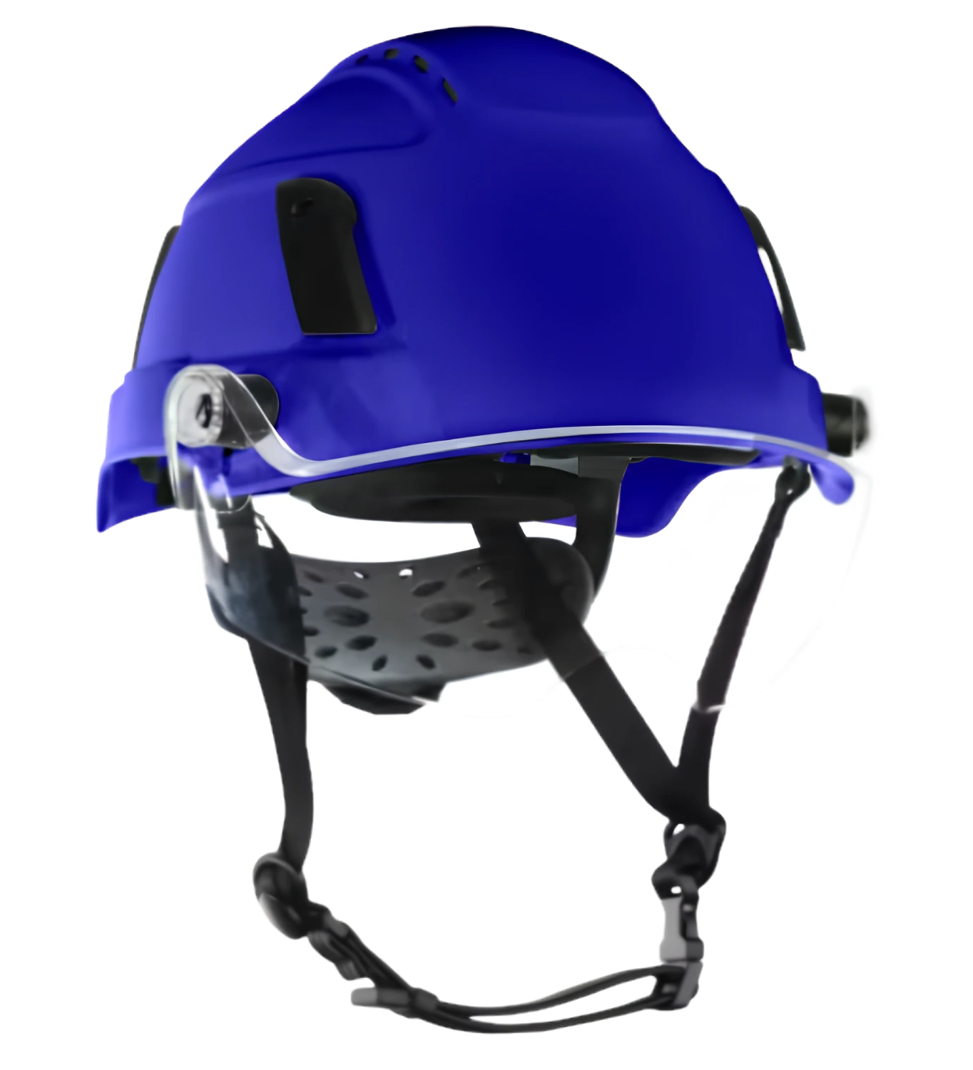 Wrap-Around Polycarbonate Visor Rated ANSI Z87.1+ High Impact on a Vented Class C Shell | Jackson Safety
