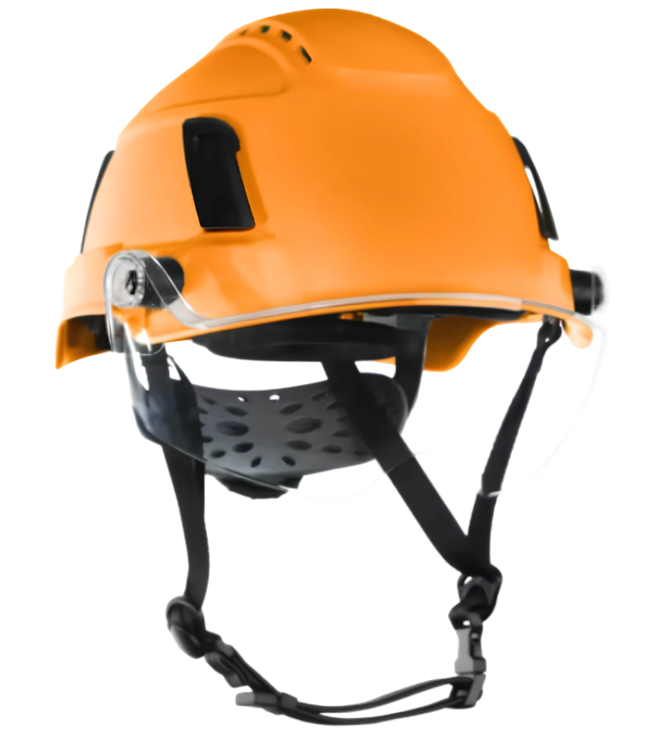 Wrap-Around Polycarbonate Visor Rated ANSI Z87.1+ High Impact on a Vented Class C Shell | Jackson Safety
