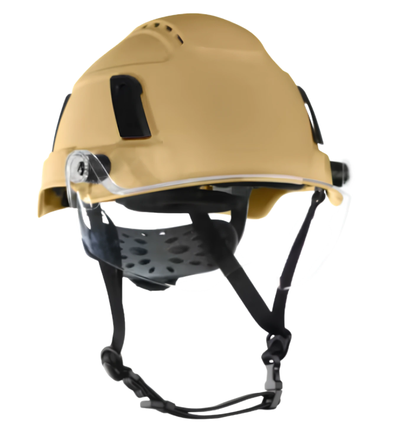 Wrap-Around Polycarbonate Visor Rated ANSI Z87.1+ High Impact on a Vented Class C Shell | Jackson Safety