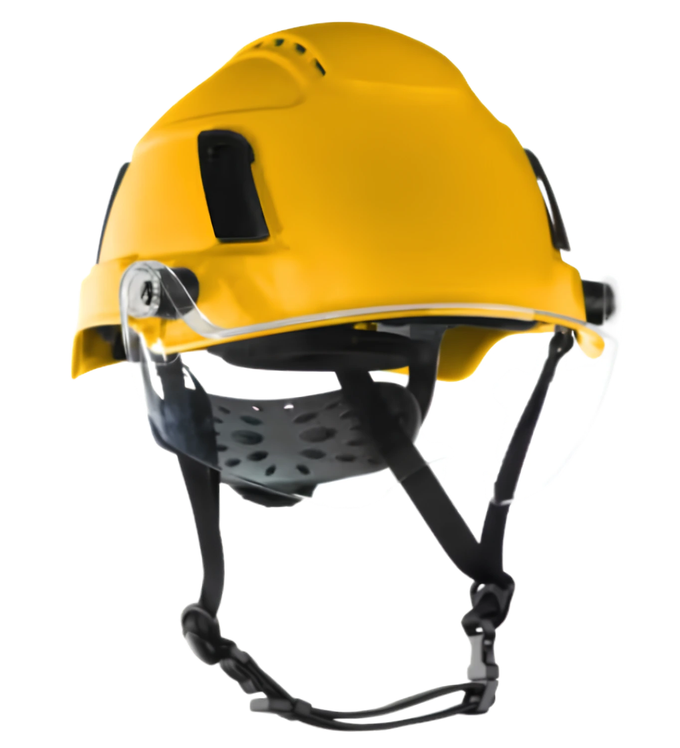 Wrap-Around Polycarbonate Visor Rated ANSI Z87.1+ High Impact on a Vented Class C Shell | Jackson Safety