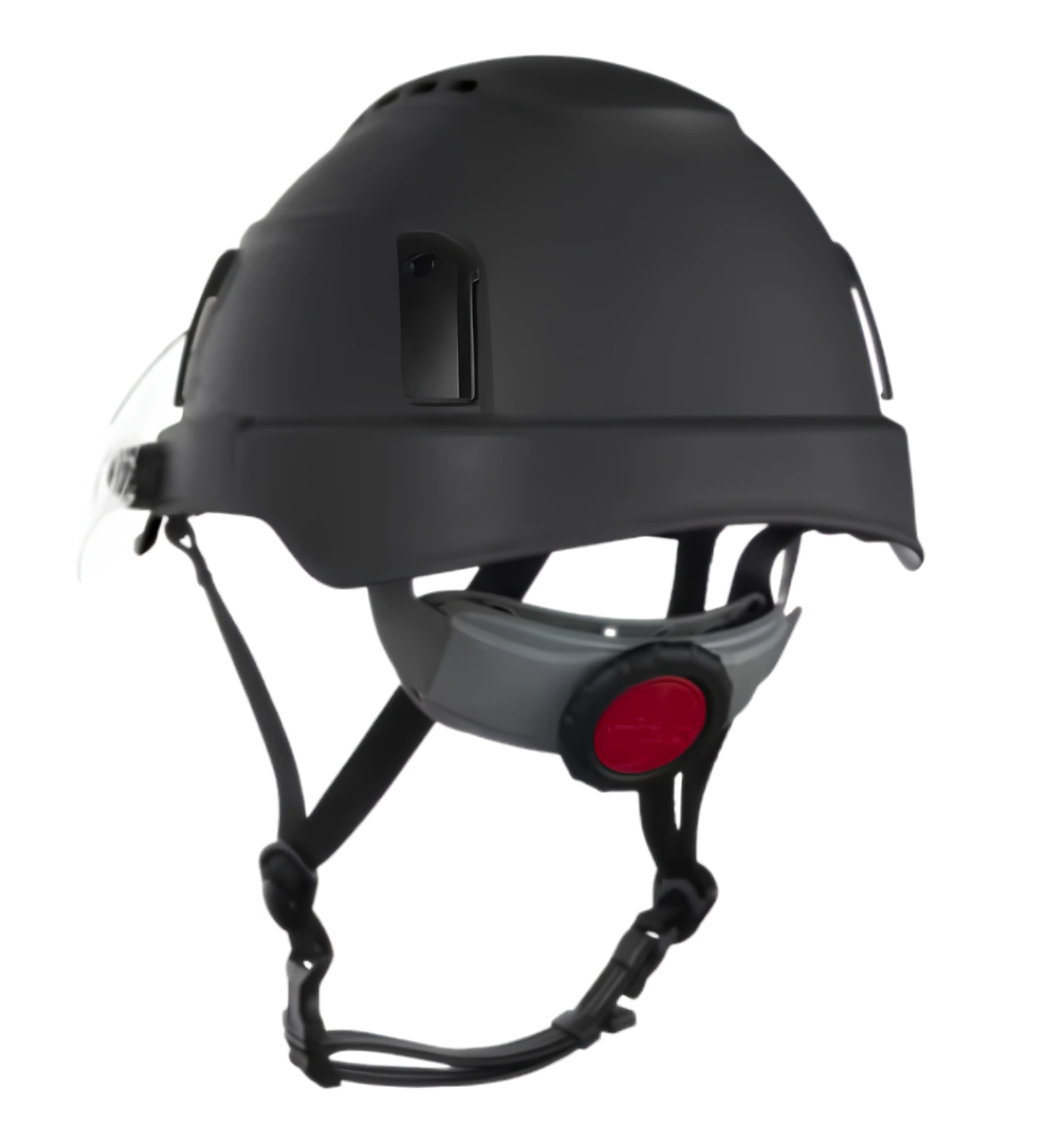 Wrap-Around Polycarbonate Visor Rated ANSI Z87.1+ High Impact on a Vented Class C Shell | Jackson Safety