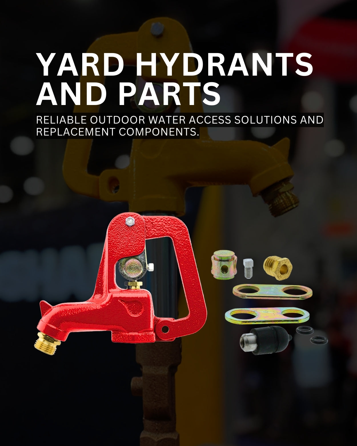 Yard Hydrants and Parts Banner