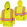 Pioneer Hi-Vis Rain Jacket + Fleece Hoodie 3-in-1 Workwear Combo – ANSI/CSA Compliant All-Weather Safety Kit for Harsh Job Sites | Sizes S-4XL