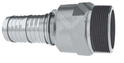 Aluminum Hose Shank Swivel, 1-1/2" Shank X 1-1/2" MPT