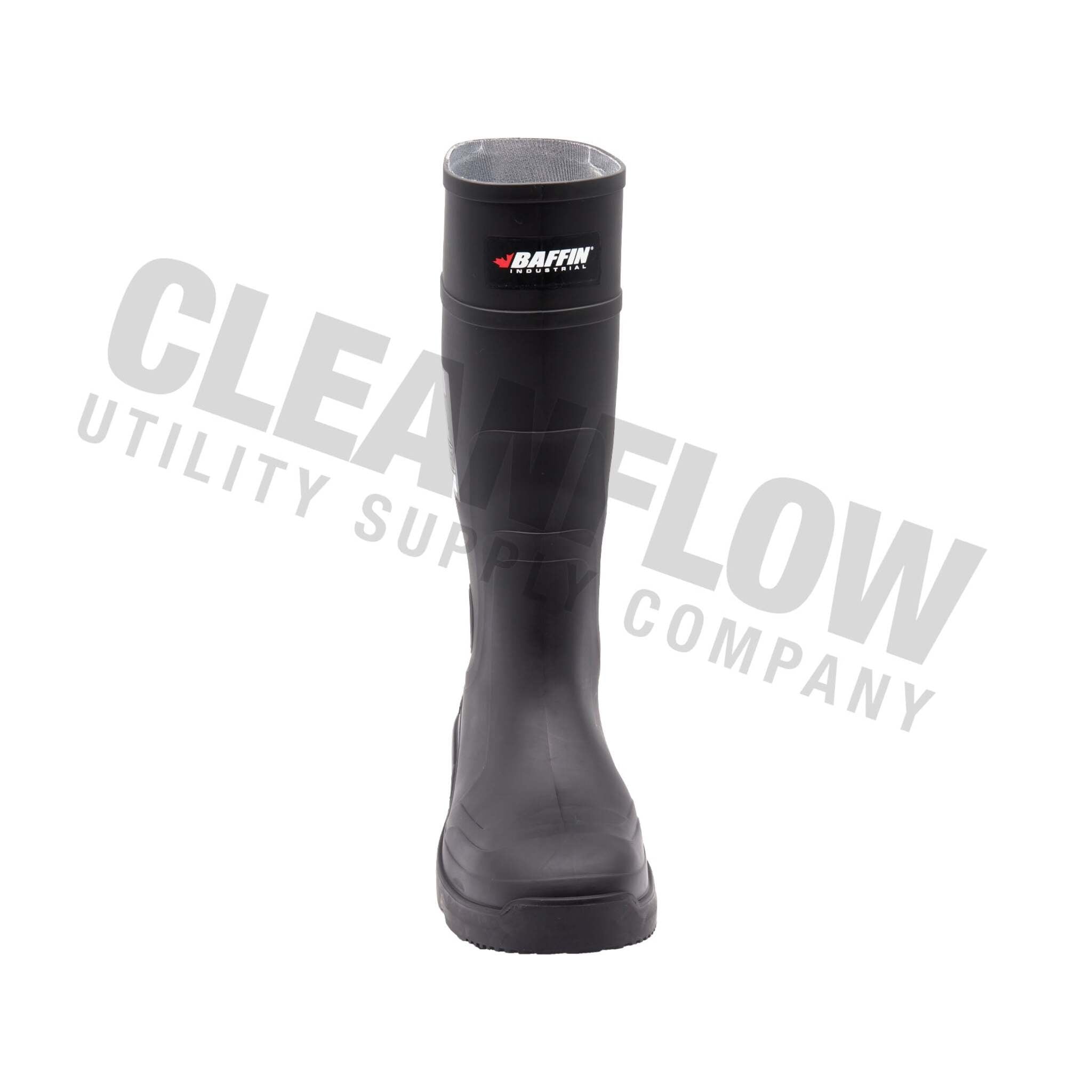 Front view of Baffin Blackhawk steel toe safety boot.
