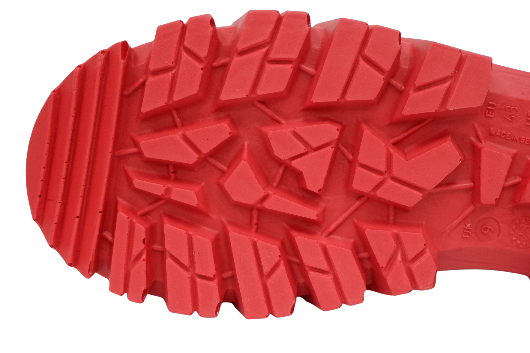 Bekina StepliteXCi XC90BR anti-slip winter boot outsole tread detail view