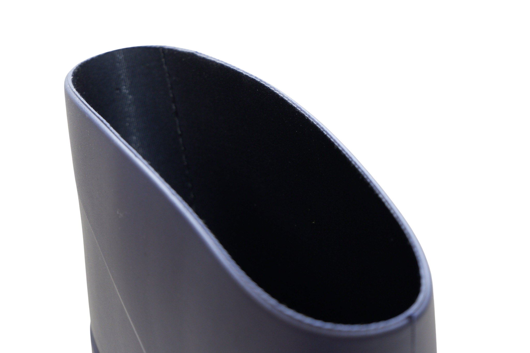 Close-up of Bekina StepliteXCi XC90BR winter safety boot upper opening